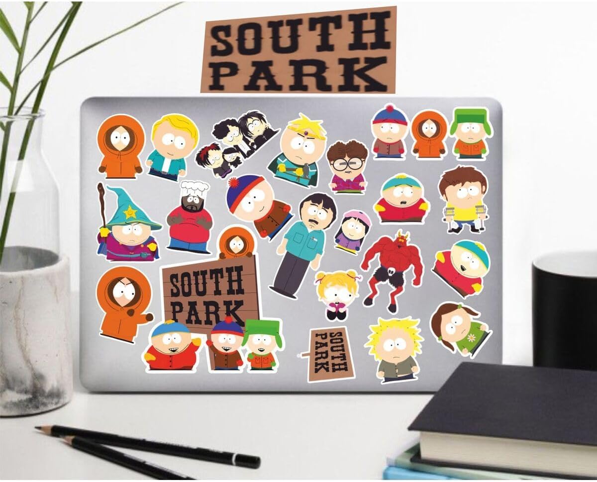 South Park Defter Suluk Laptop Notebook Tablet Telefon Kılıf Sticker Seti