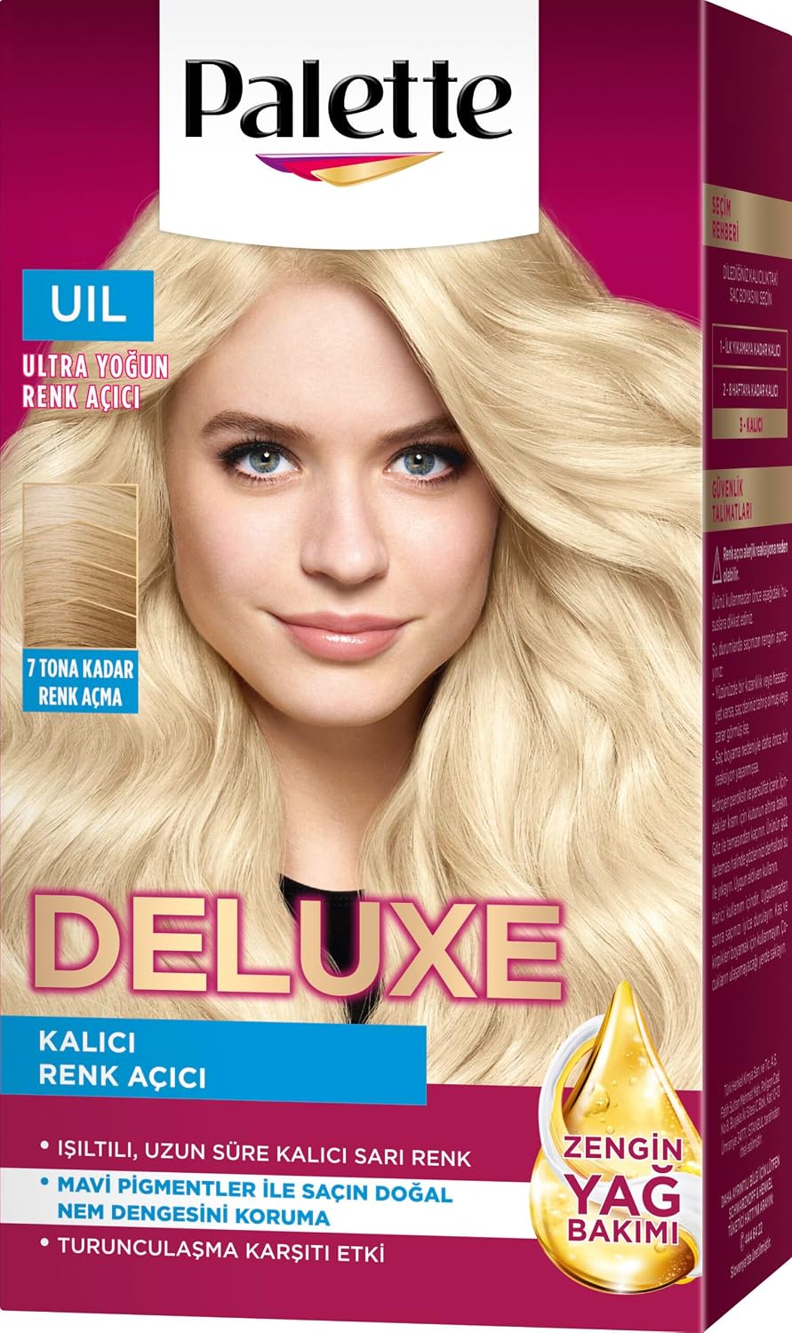 Deluxe Saç Boyası Uil Ultra Yoğun Renk Açıcı Saç Boyası