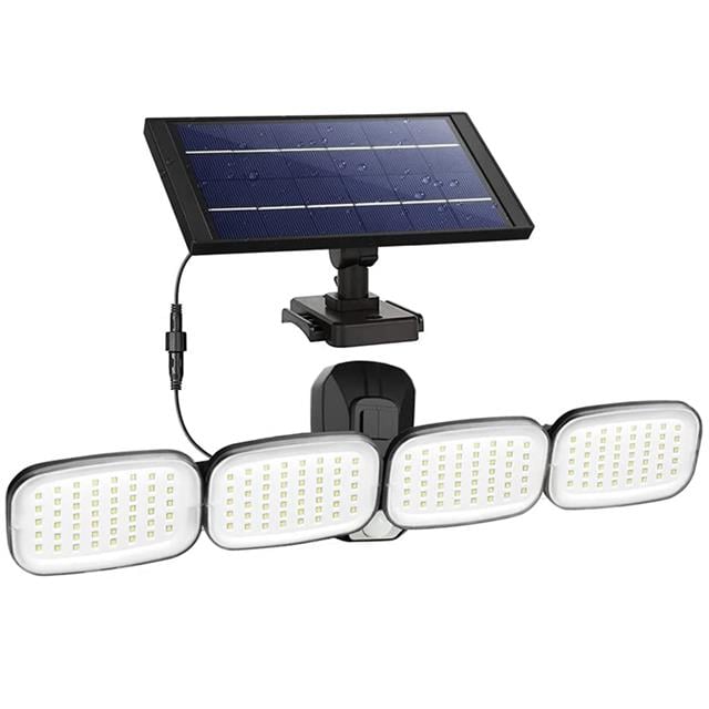 6 Volt - 3 Watt Solar Panelli Hareket Sensörlü 200 SMD Ledli Lamba PM-8048