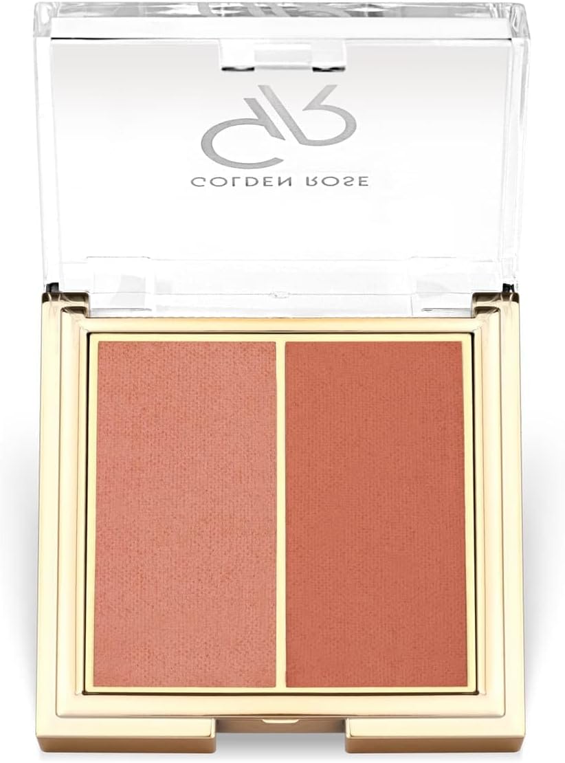 Iconic Blush Duo No: 02 Peachy Coral - İkili Mat ve Saten Allık