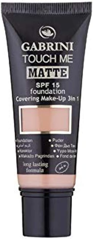 Matte Foundation Mat Fondöten (No: 4)