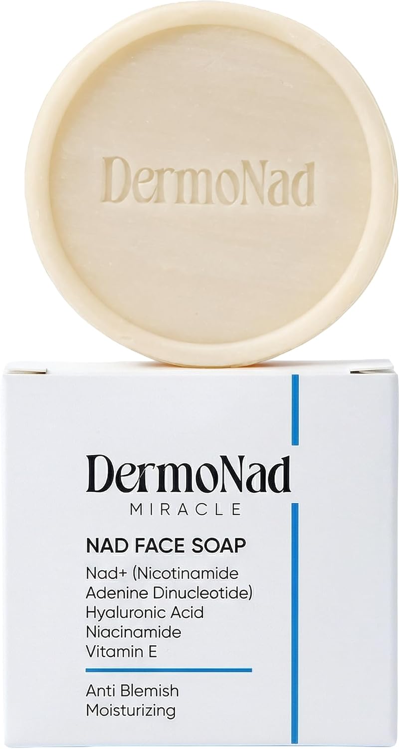 Yüz Sabunu Leke Karşıtı Aydınlatıcı 100 Gr (NAD+ Hyalüronik Asit,Niasinamid,Vitamin E)