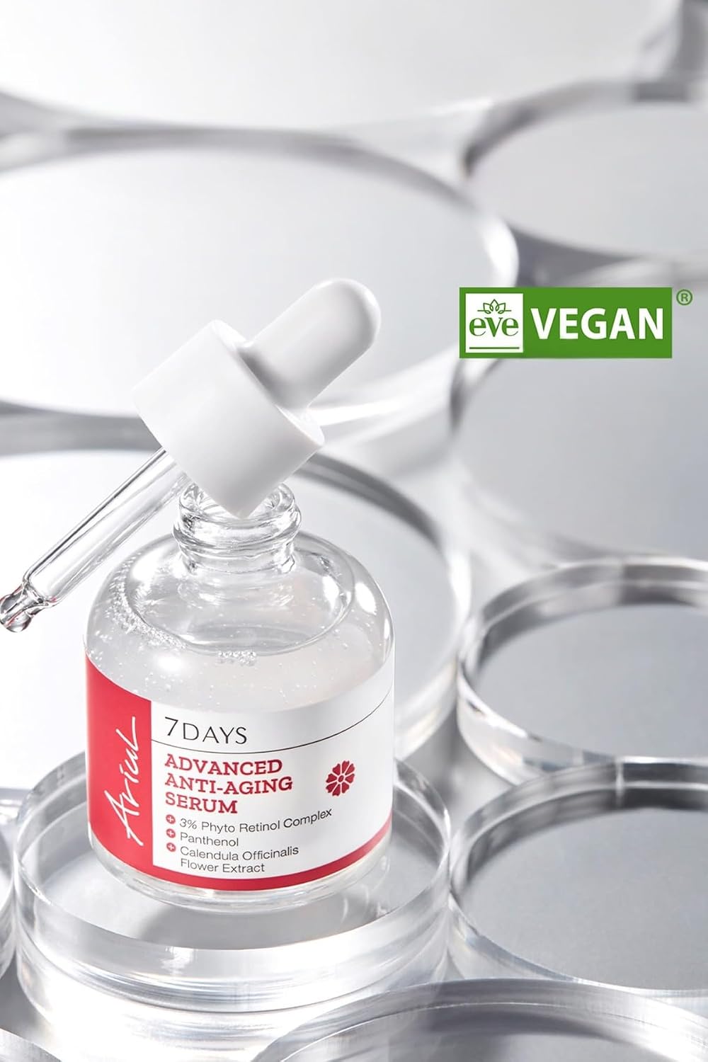 7 Days Advanced Anti-Aging Serum 20ml -%3 Fito Retinol Kompleks Yaşlanma Karşıtı Vegan Serum