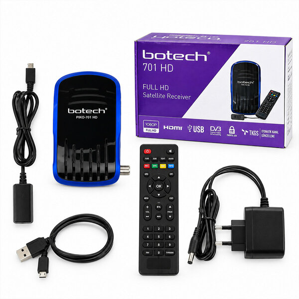 HD UYDU ALICISI FULL HD HDMI - USB - WİFİ PIKO-701