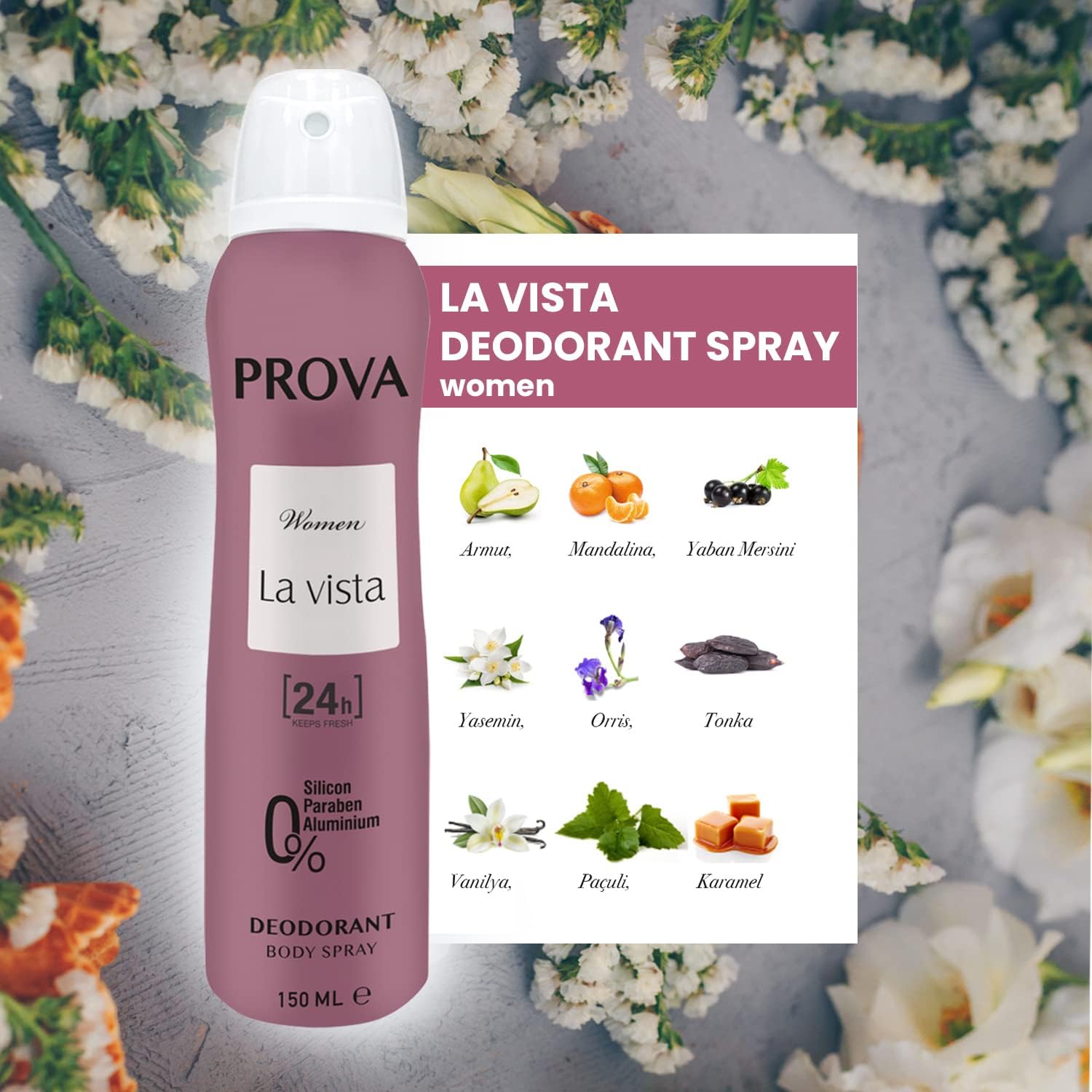 Prova La Vista Kadın Deodorant 150ml