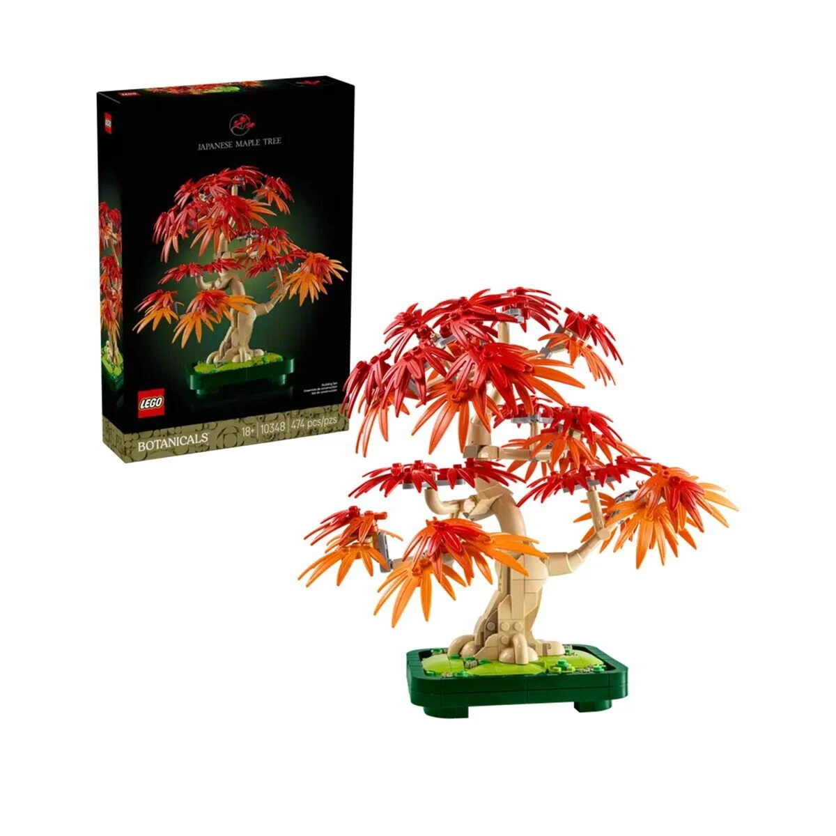 10348 Lego iconic Japon Akçaağaç Bonsai Ağacı 474 parça +18 yaş