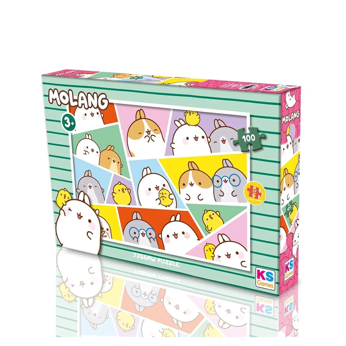 Mol 714 Molang 100 Parça Lisanslı Puzzle