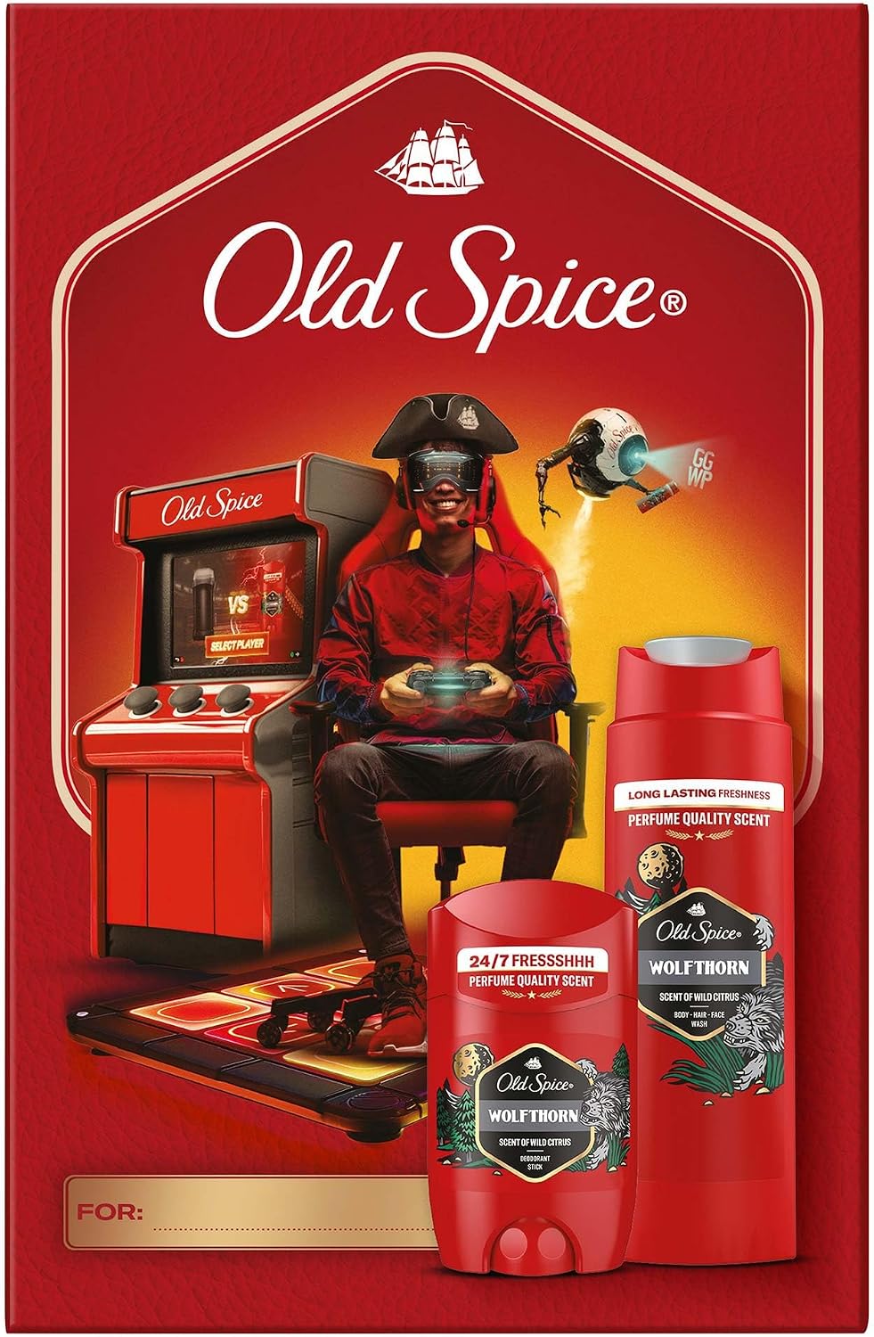 Wolfthorn Erkek Hediye Seti: Stick Deodorant ve Duş Jeli
