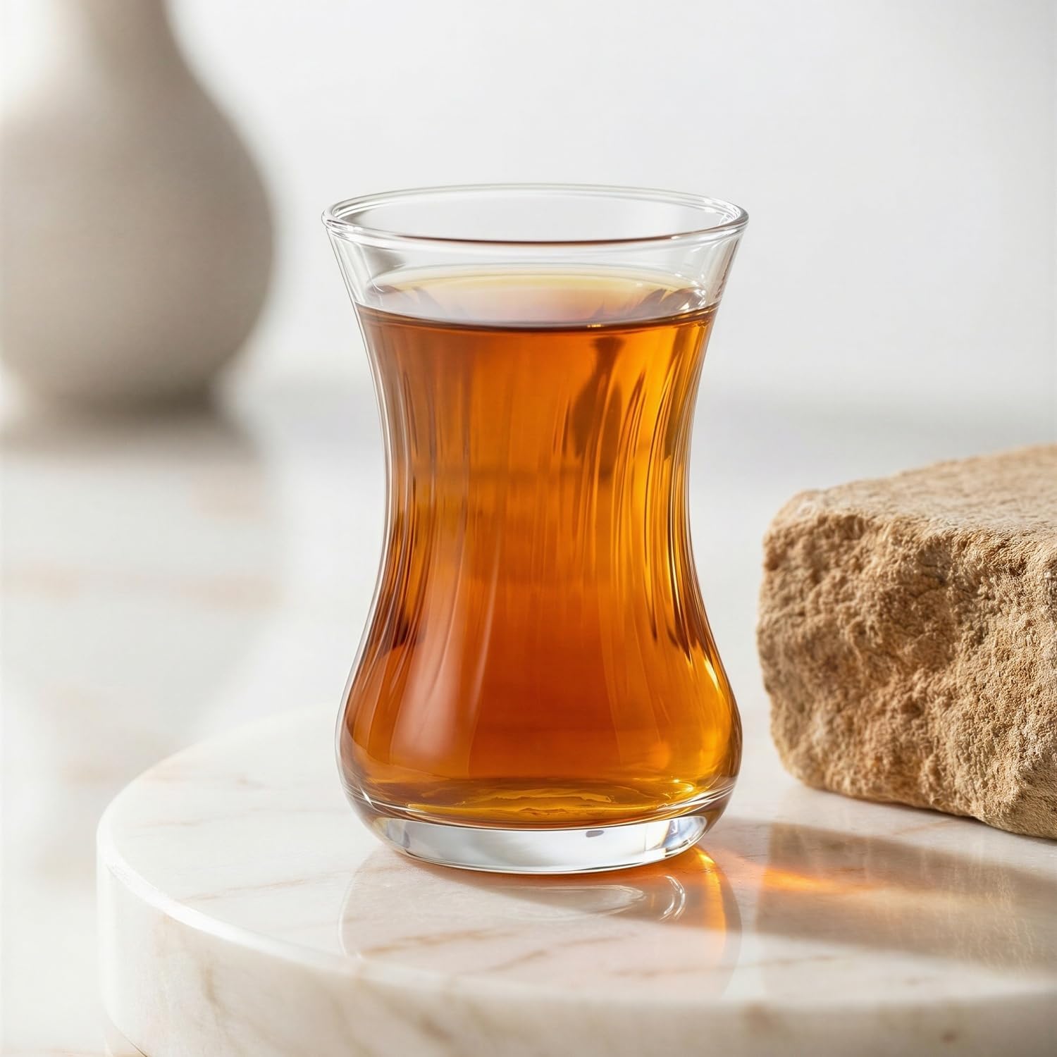 Demet 6'lı Çay Bardağı