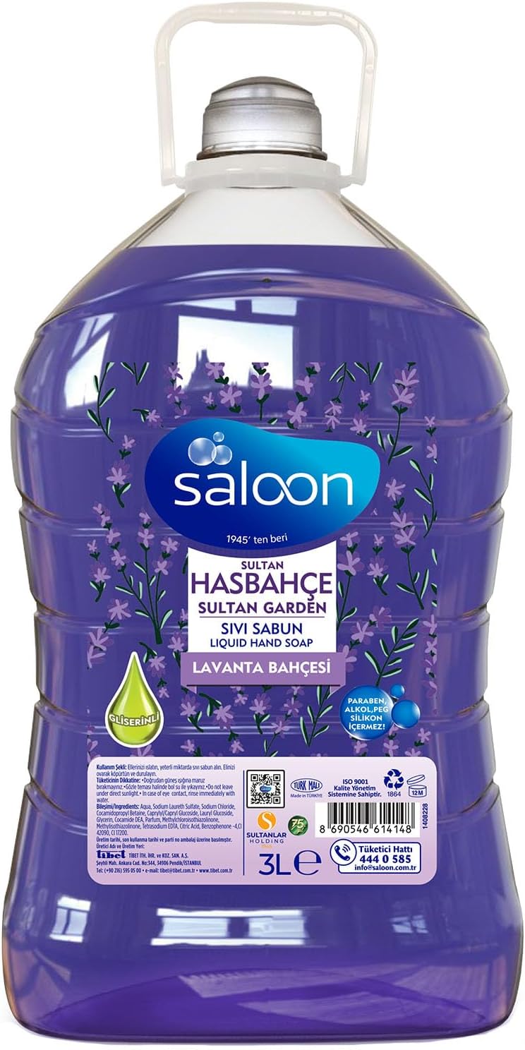 Sivi Sabun Sultan Hasbahçe 3 L