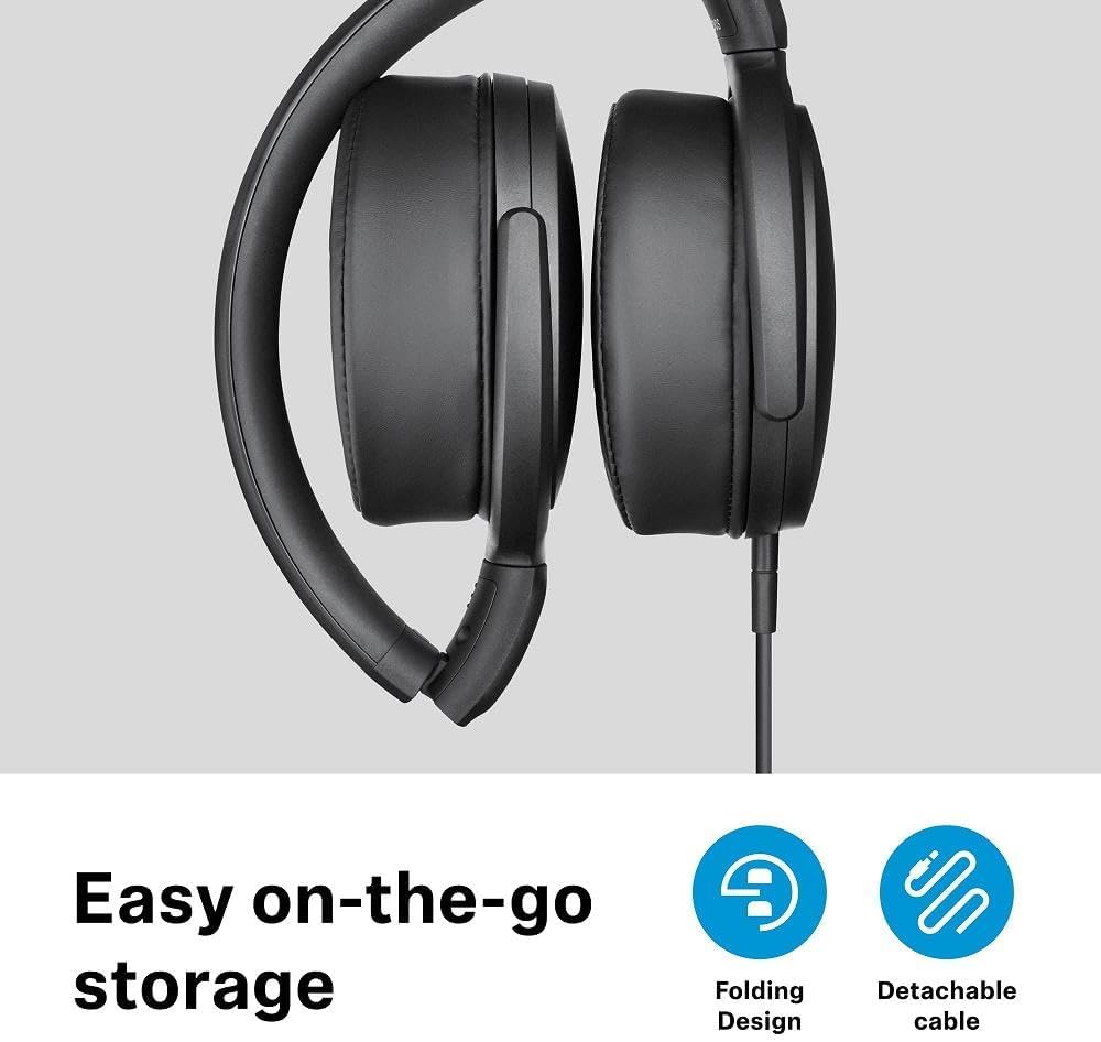 HD 400S Kafa Üstü Siyah Kulaklık