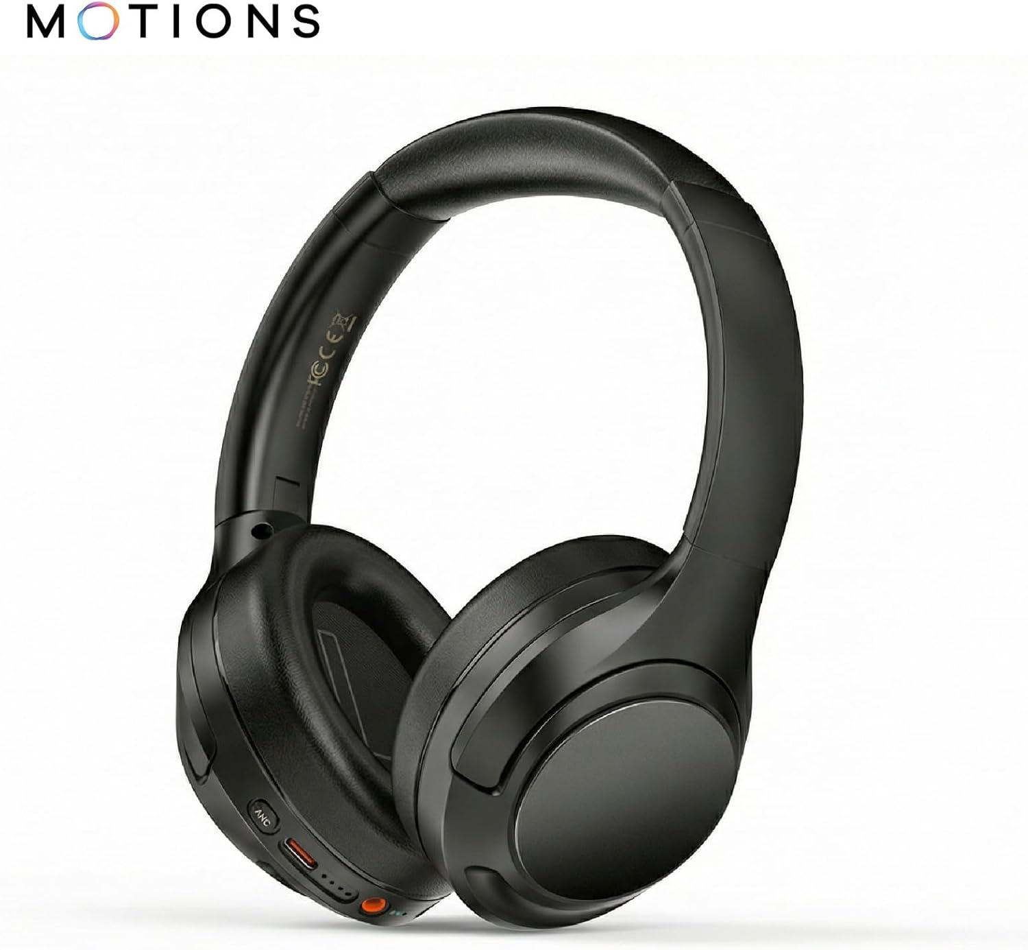 MS-H61 Kulak Üstü Kablosuz Kulaklık, ANC Gürültü Engelleme, Hi-Fi, Harici Mikrofonlu, Profesyonel, Bluetooth 5.3, Siyah