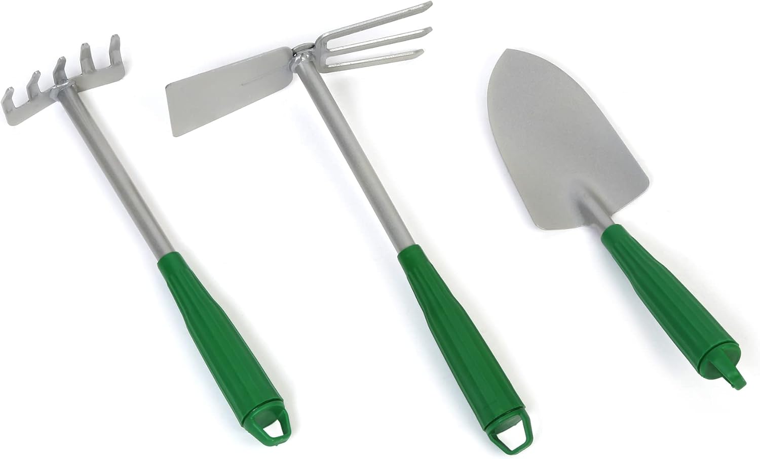 Garden Tools Çelik 3’lü Bahçe Seti Çapa Tırmık Kürek