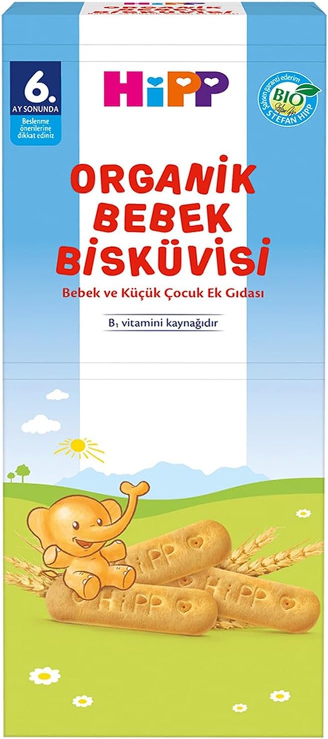 Organik Bebek Bisküvisi 180 gr