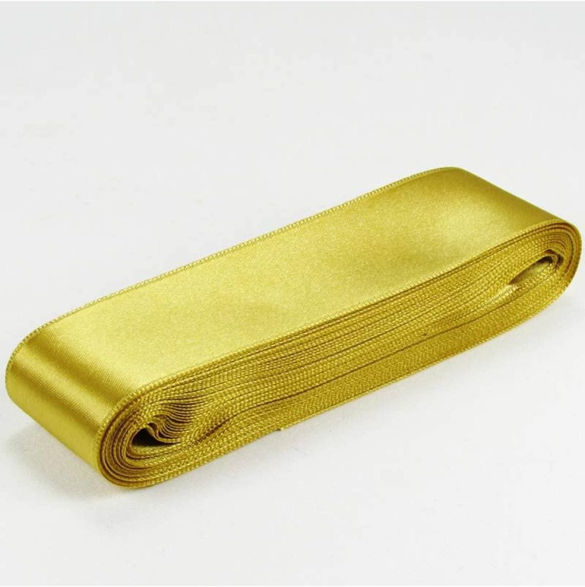 Gold (altın) Renk Saten Kurdela 4 Cm. X 10 Metre (Gold)