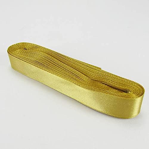 Gold (altın) Saten Kurdela 2 Cm. X 10 Metre