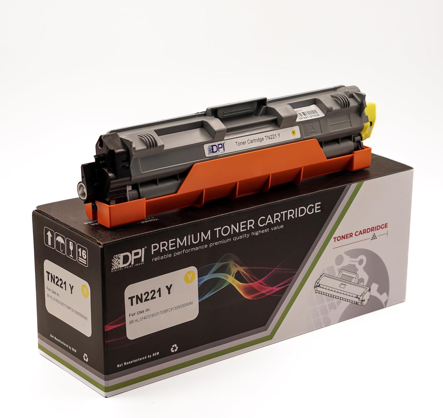 Dpi Toner Brother TN221 YELLOW Muadil Toner HL3140 HL3150 HL3170