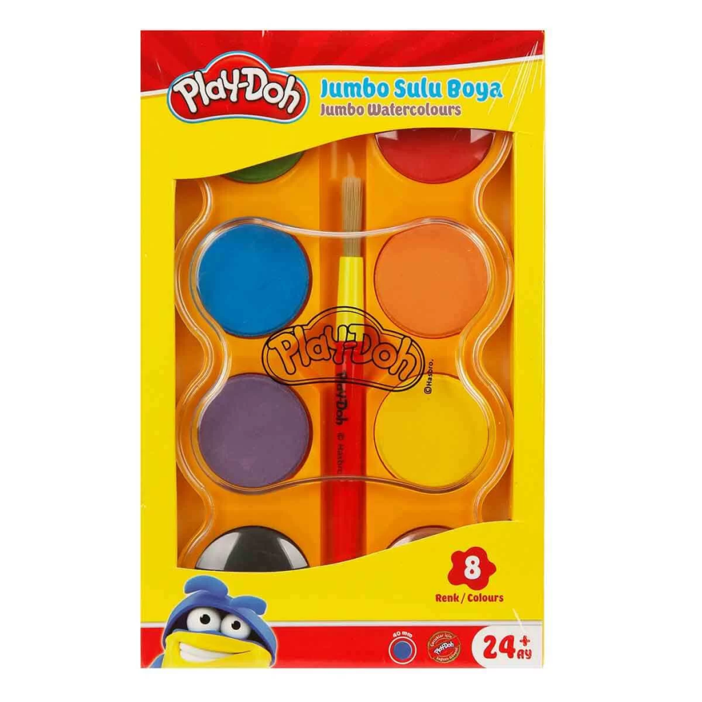 Jumbo Sulu Boya 8 Renk