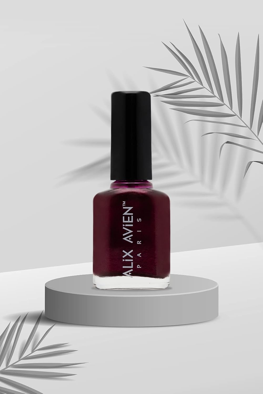 Sedefli Bordo Oje 33 - Yüksek Pigmentli Uzun Süreli Kalıcılık Hızlı Kuruma - Nail Lacquer 33