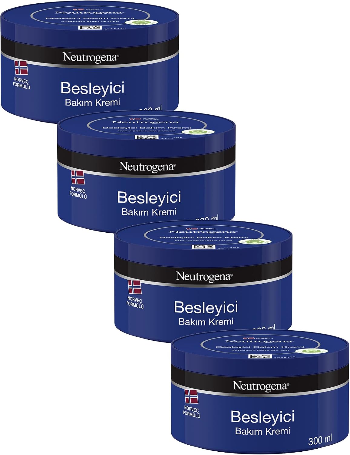 Norveç Formülü Besleyici Bakım Kremi (300 ml x 4 adet)
