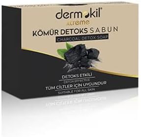 Dermokil Kömürlü Detoks Doğal Katı Sabun 100 gr