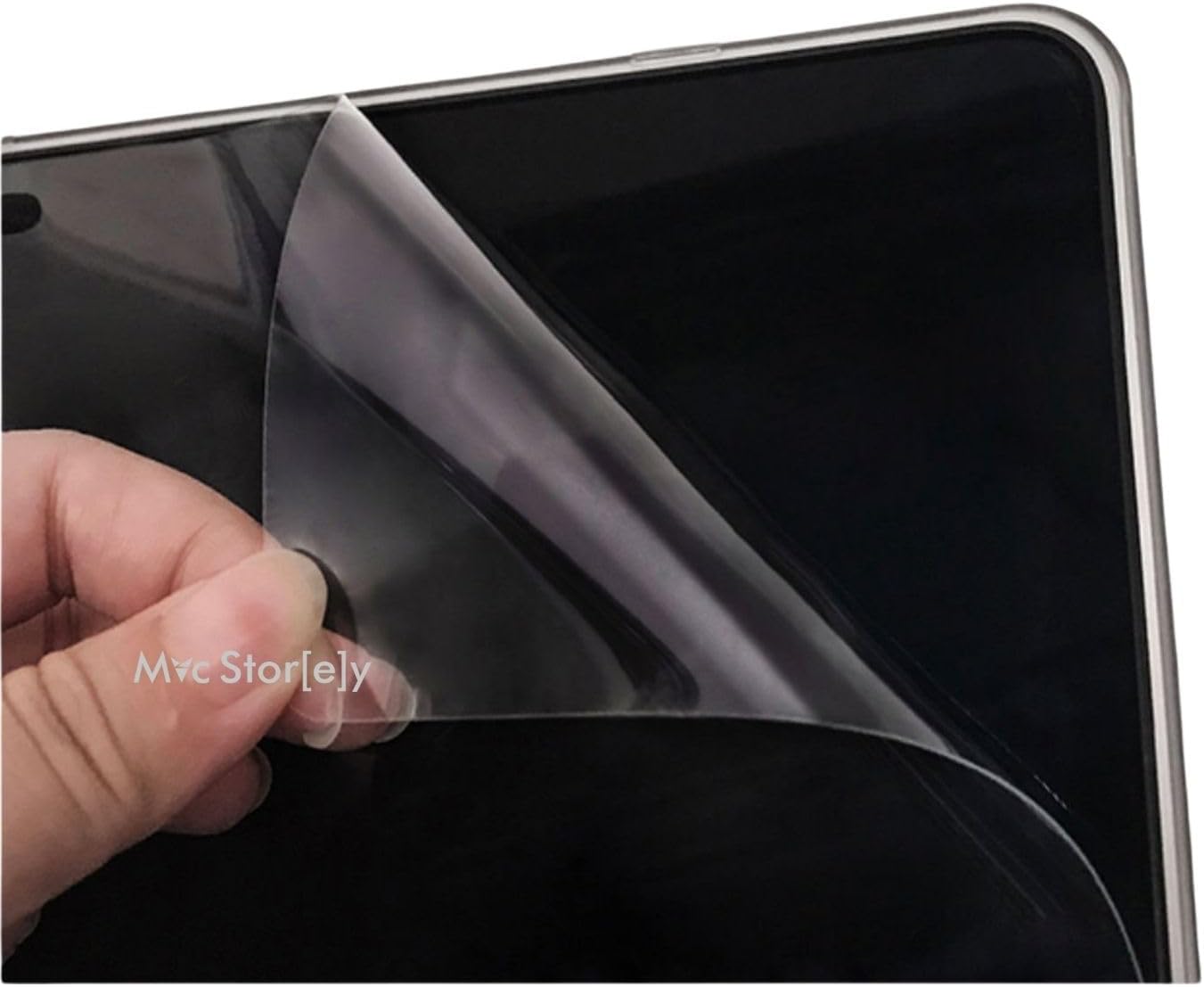 MacBook Air 15.3 Ekran Koruyucu Mat Anti Glare PET Film A2941 M2 A3114 M3 A3241 M4 A3448 M5 Uyumlu Yansıma Önleyici Çizilmeye Dayanıklı Kolay Uygulama Şeffaf