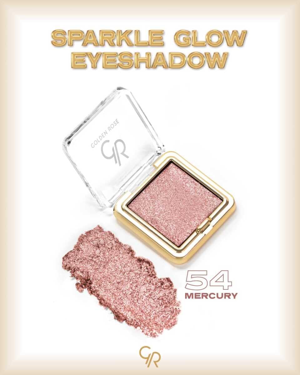 Sparkle Glow Eyeshadow No: 54 Mercury - Kremsi Dokulu Işıltılı Göz Farı