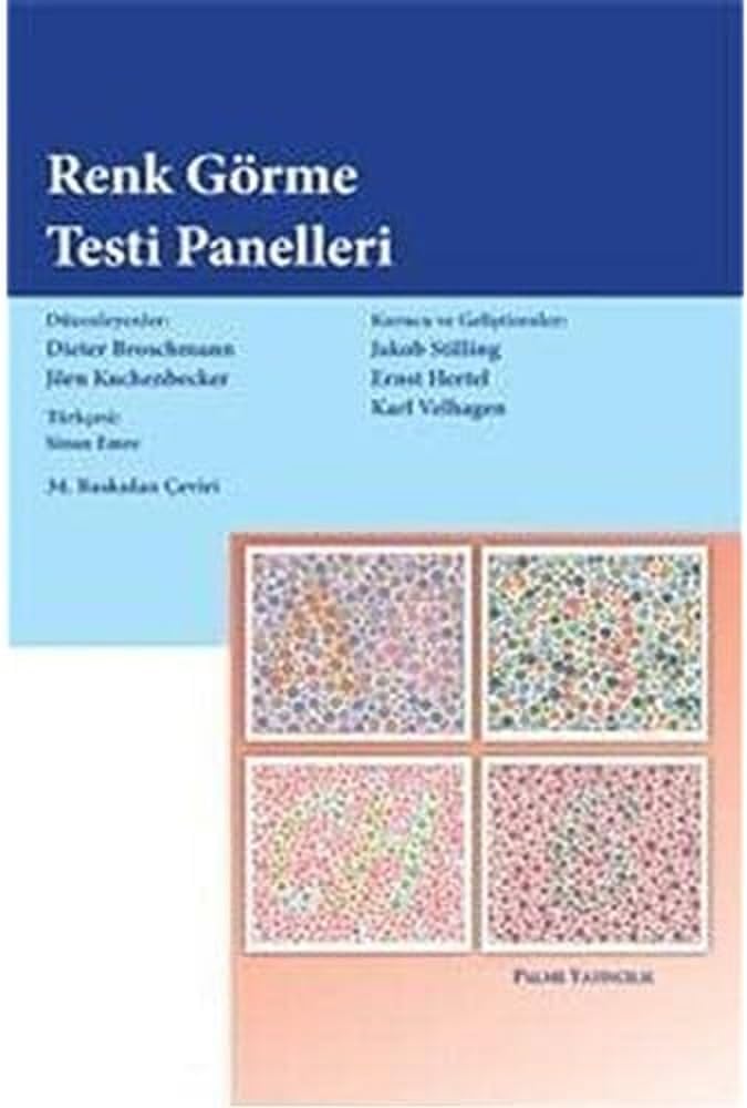 RENK GÖRME TESTİ PANELLERİ