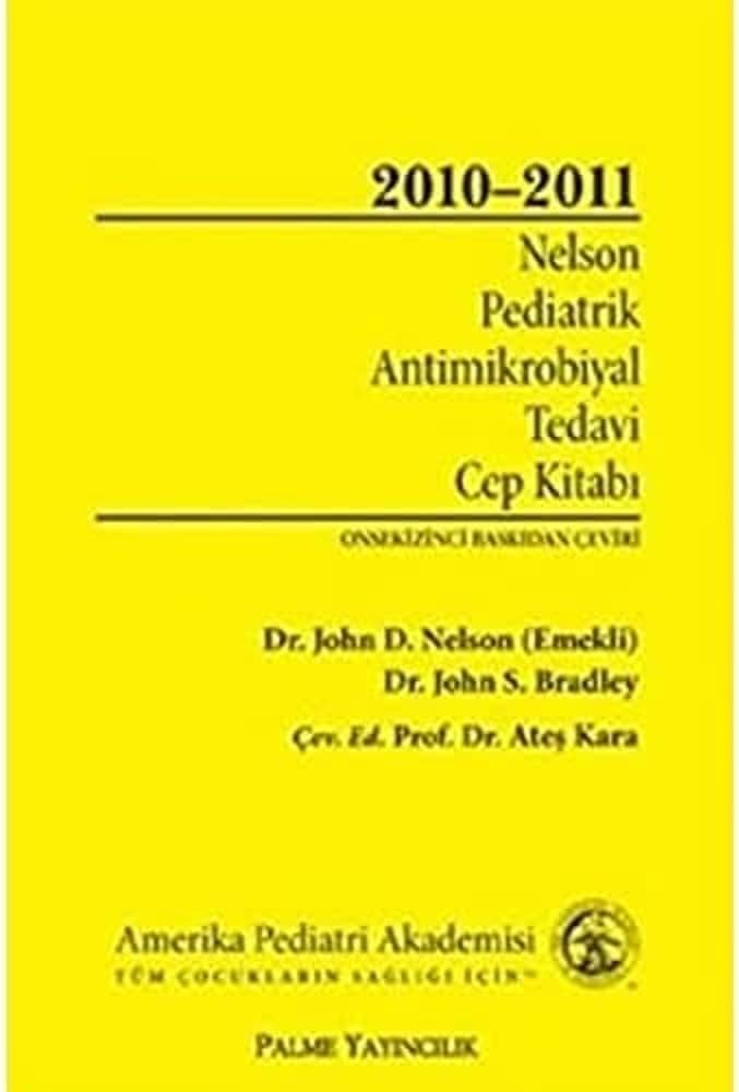 Palme Nelson Pediatrik Antimikrobiyal Tedavi Cep Kitabı