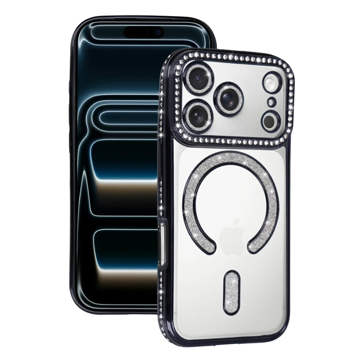 Apple iPhone 18 Pro Max/17 Pro Max Joke Simli Magneticsafe Kılıf - Siyah