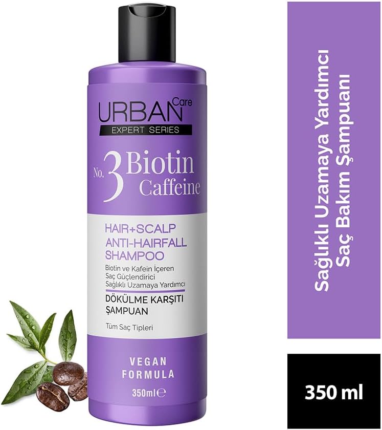 Expert No.3 Biotin & Caffeine Dökülme Karşıtı Saç Bakım Şampuanı 350 ml -Vegan