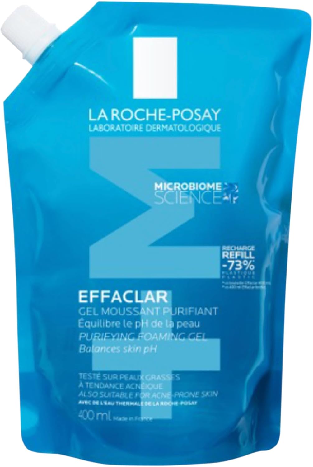 La Roche-Posay Effaclar Yağlı Ciltler için Temizleme Jeli 400ml - Refill
