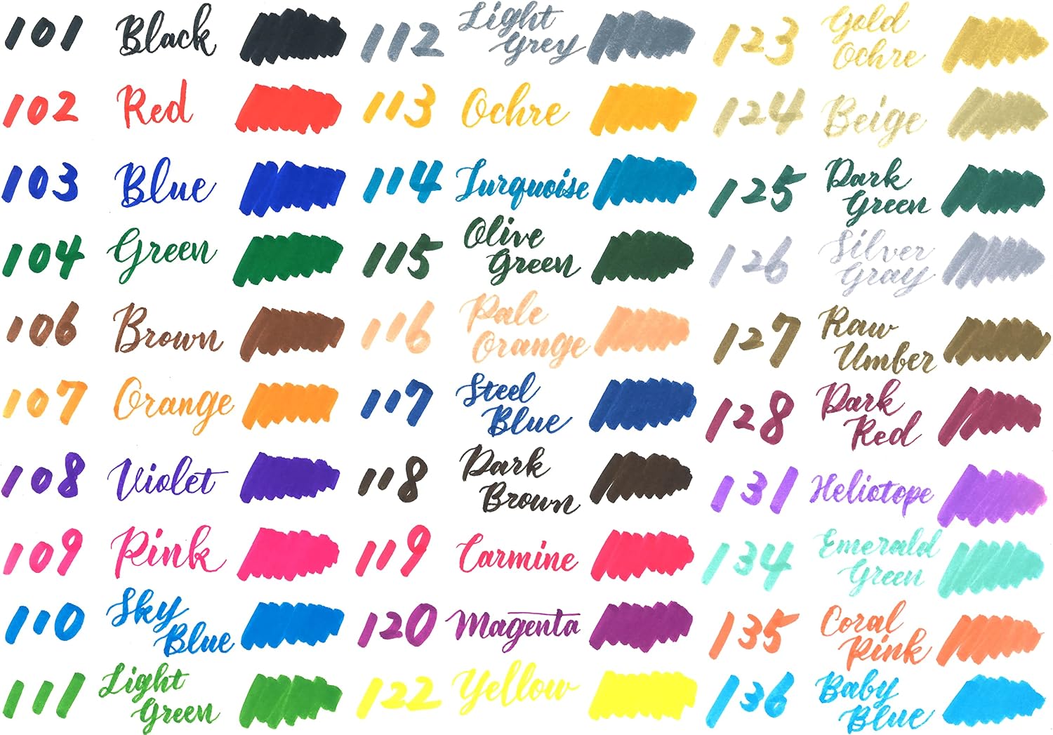 Brush Sing Pen Twin Çift Taraflı Fırça Uçlu Kalem TOPRAK