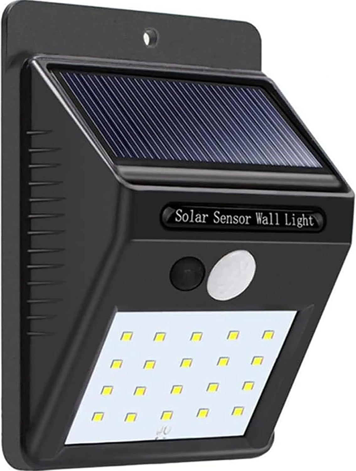 Güneş Enerjili Hareket Sensörlü Duvar Lambası 20 LED