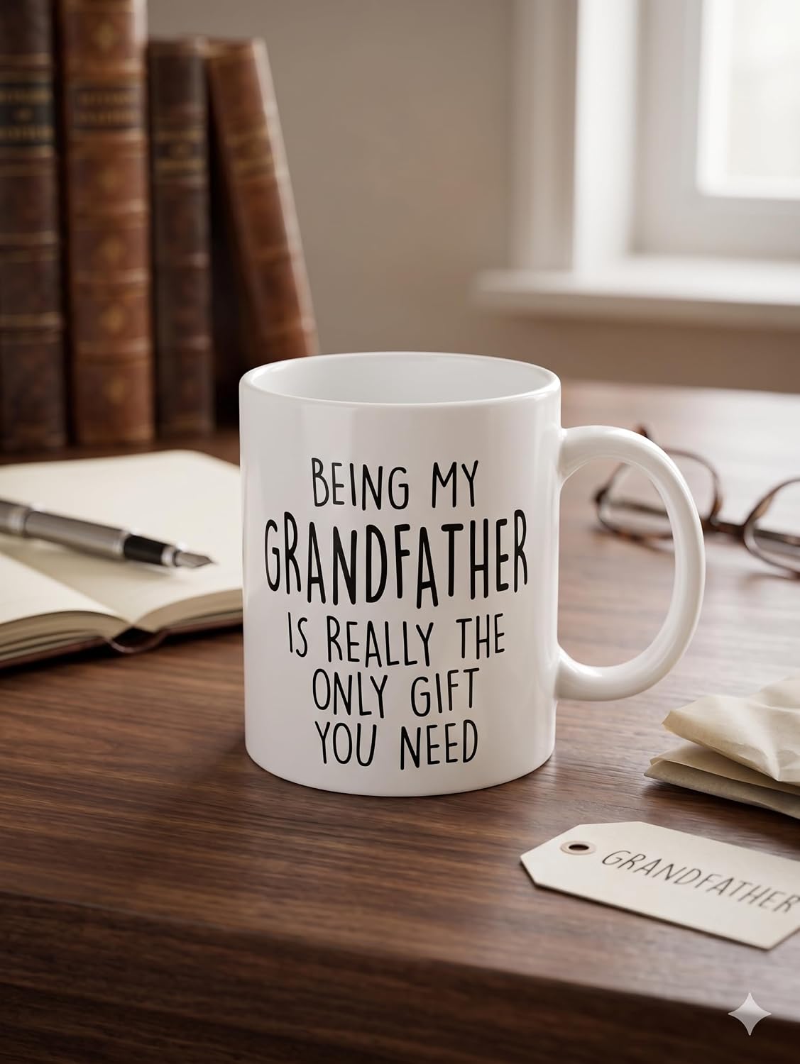 Being My Grandfather Is The Only Gift You Need Kupa - Büyükbaba Seramik Bardak 325ml