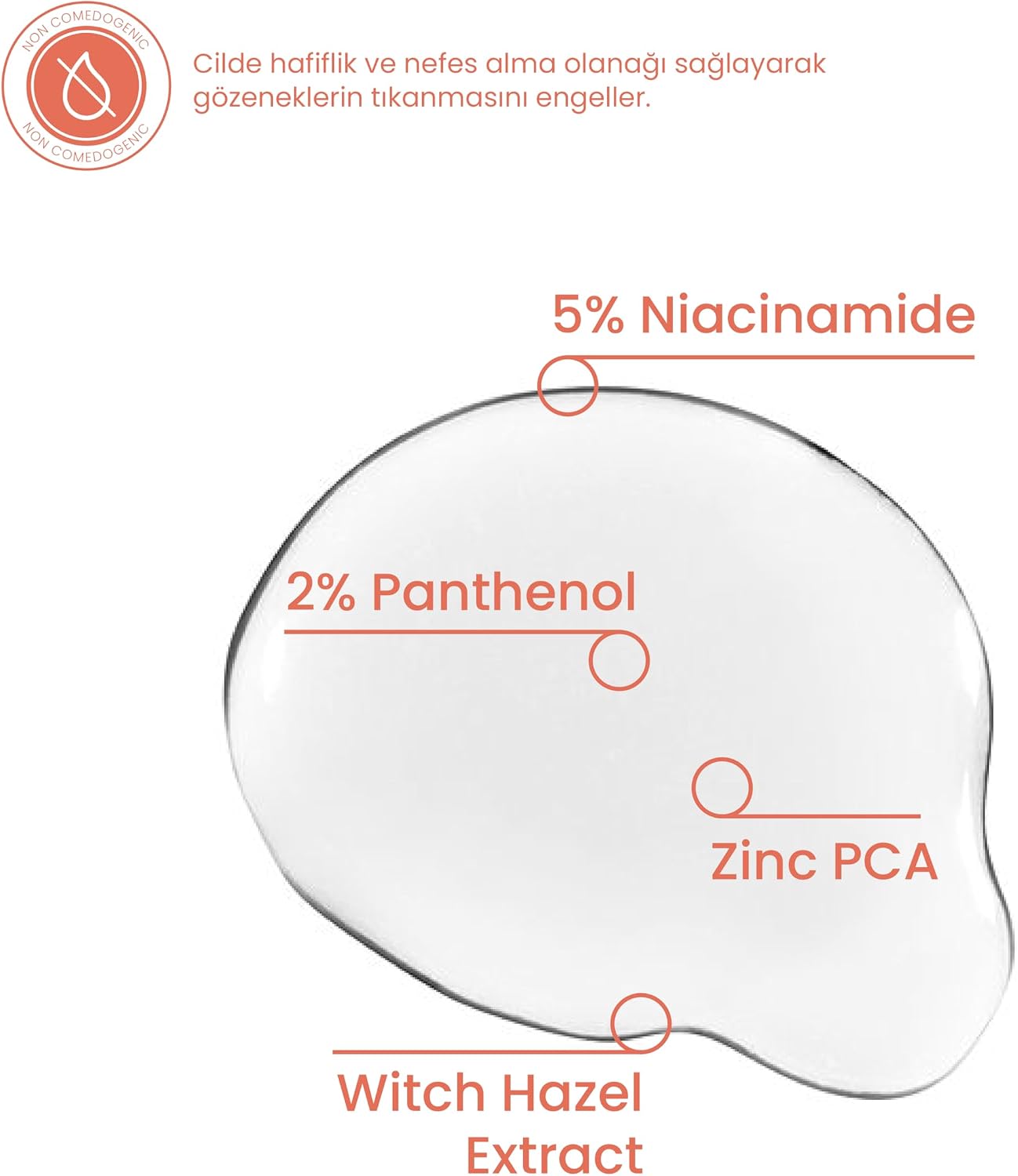 Gözenek Sıkılaştırıcı Niasinamid Serum 30ml