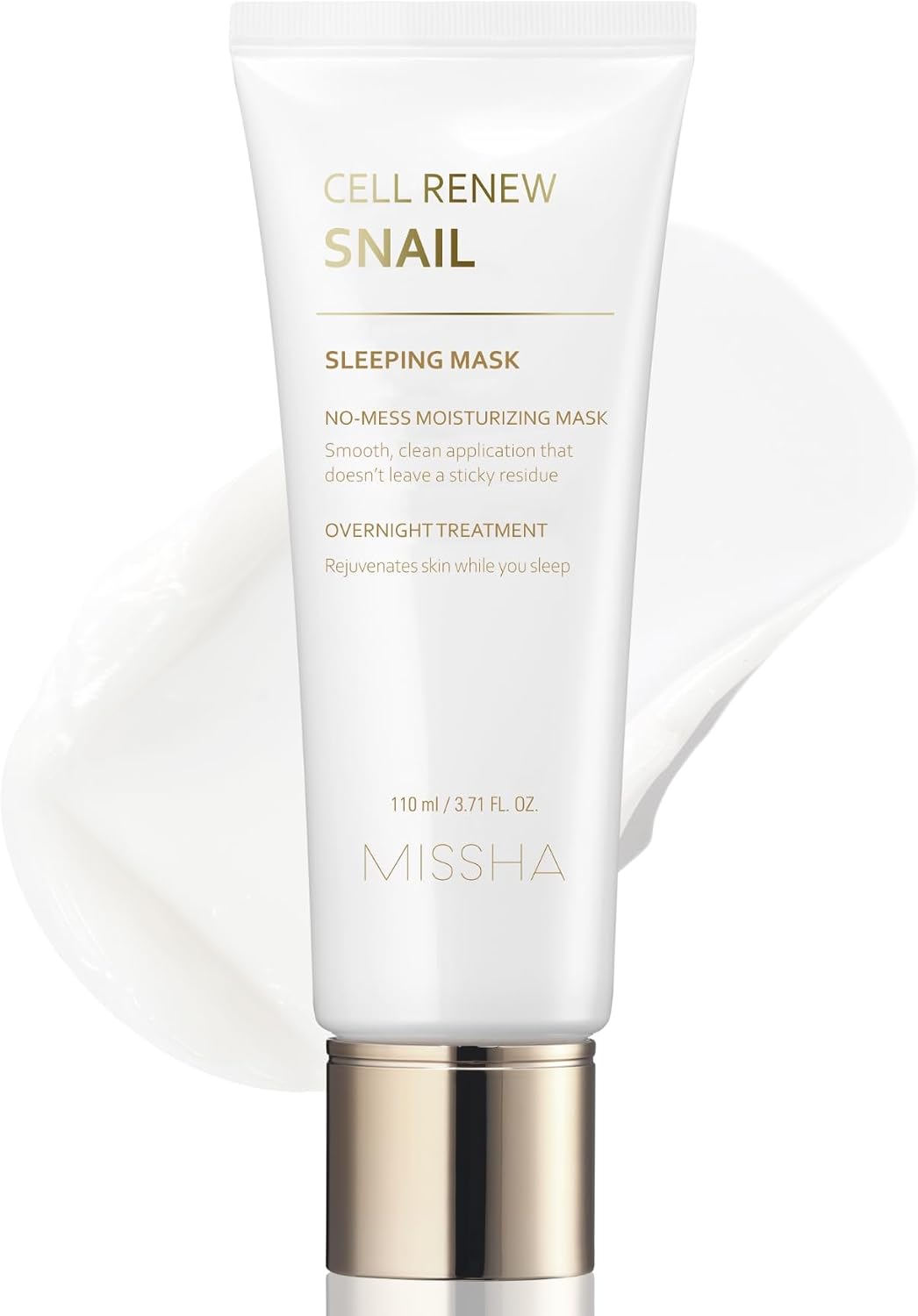 Salyangoz Salgısı Özlü Nemlendirici Uyku Maskesi 110ml Super Aqua Cell Renew Snail Sleeping Mask
