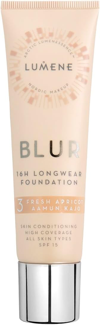 Blur 16H Longwear Foundation Spf15 16 Saat Kalıcı Fondöten Spf15 Fresh Apricot