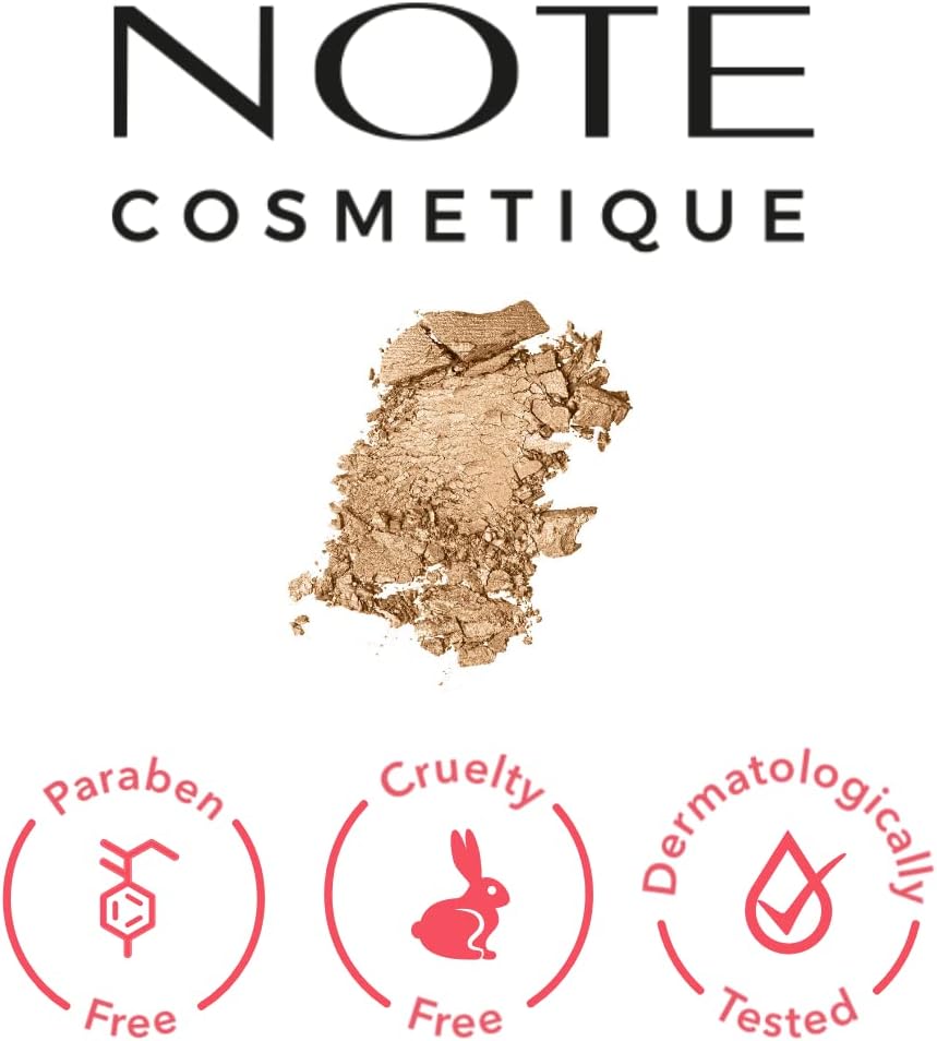 Cosmetics Baked Powder 06 Gold Bronze Işıltılı Bitişli Highlighter Toz Yüz Pudrası
