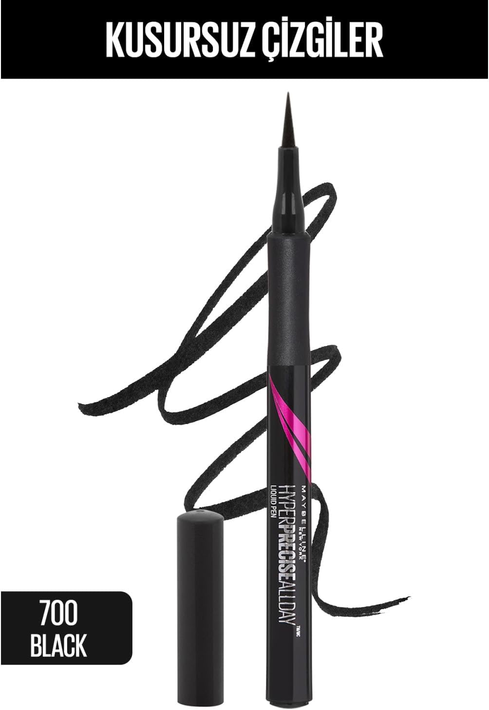 New York Hyper Precise All Day Eyeliner - 700 Black (Siyah)