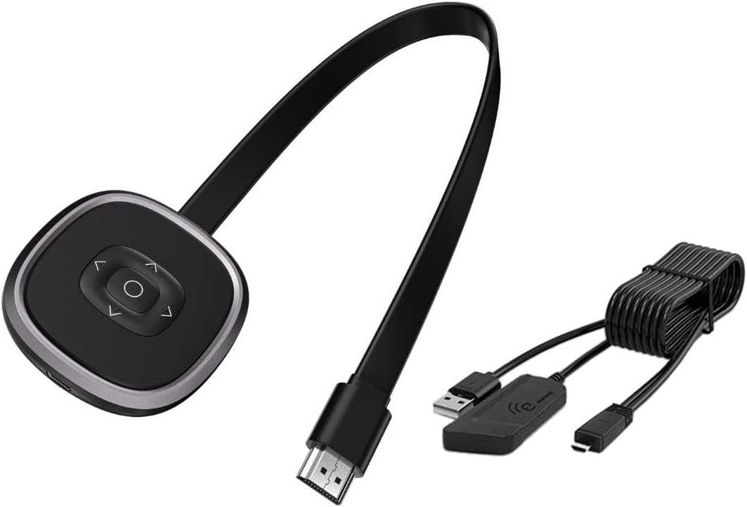 G20 Kablosuz Ekran Yansıtma Cihazı HDMI Dongle 5G Wi-Fi Görüntü Alıcı - iOS ile Uyumlu, Android, Windows & macOS ile Uyumlu
