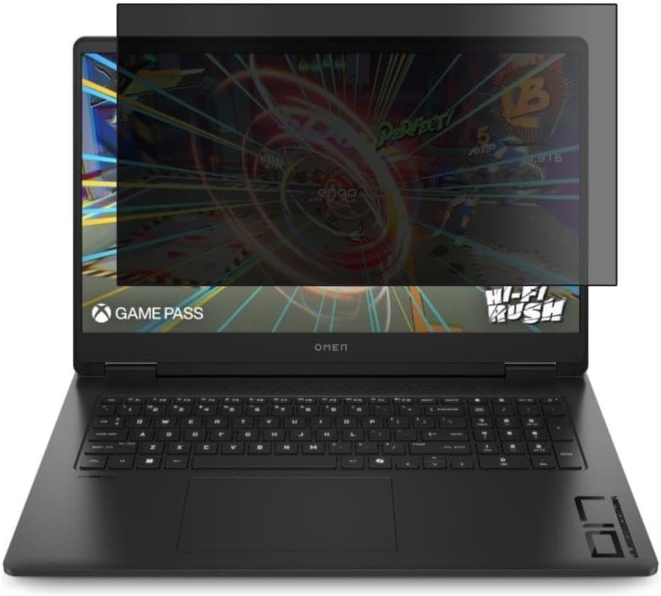 Hp Omen Gaming 17-Db1019nt 17.3 İnç İle Uyumlu Mat Ekran Koruyucu Notebook, Yansıma Ve Parlama Önleyici Parmak İzi Bırakmayan Laptop Koruma, 9h Temperli Kırılmaz Esnek Nano Cam