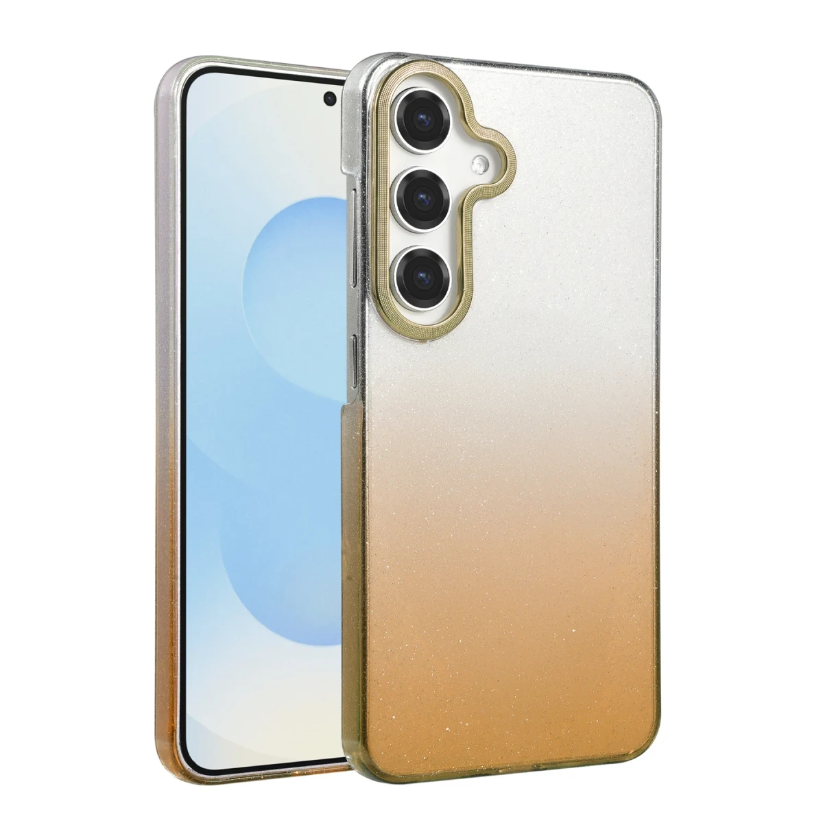 Samsung Galaxy A55 5G Glossy Kapak - Çöl Titanyum