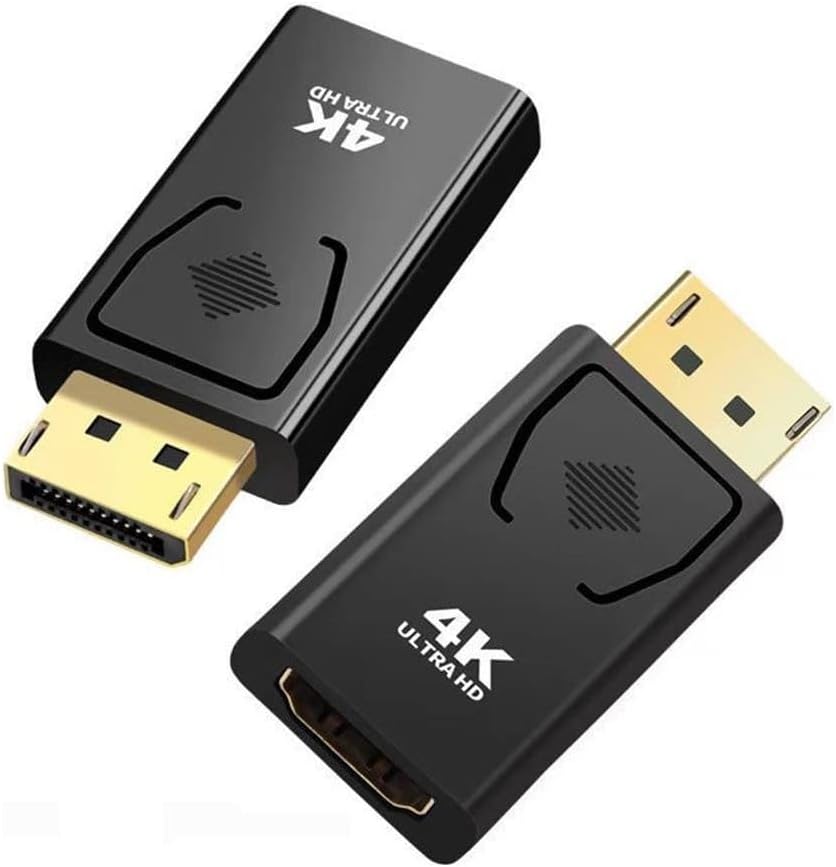 A4946 4K Destekli Displayport HDMI Çevirici Dönüştürücü Adaptör x 2 Adet