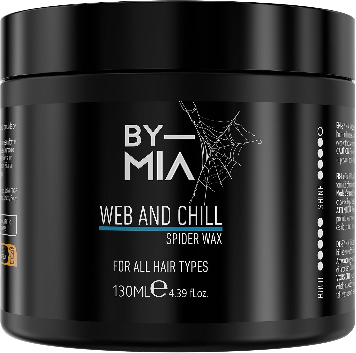 Web And Chill Spıder Wax, Parlak Görünüm, Sert Tutuş Sağlayan Erkekler ve Kadınlar İçin Örümcek,Ağ Saç Vaksı 130 ml