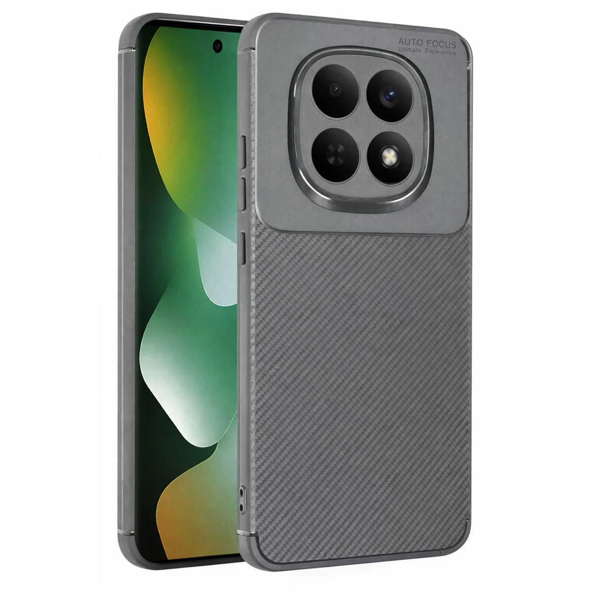 Xiaomi Redmi Note 15 Pro Plus 5G Auto Focus Karbon Kapak - Gri