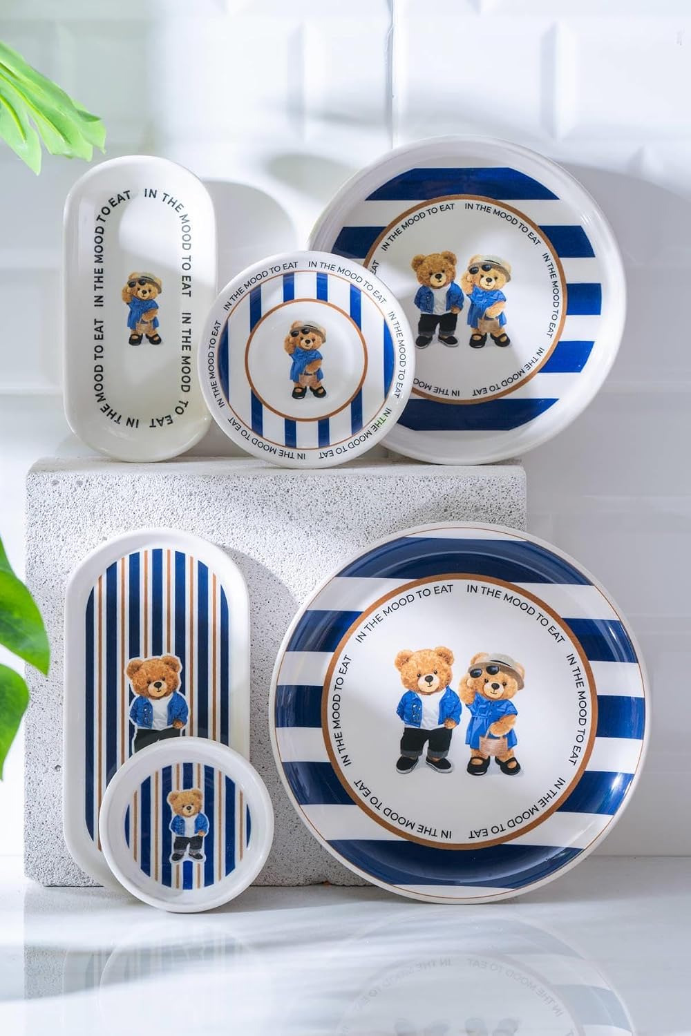 Cool Bear 6 Kişilik 21 Parça Kahvaltı Takımı