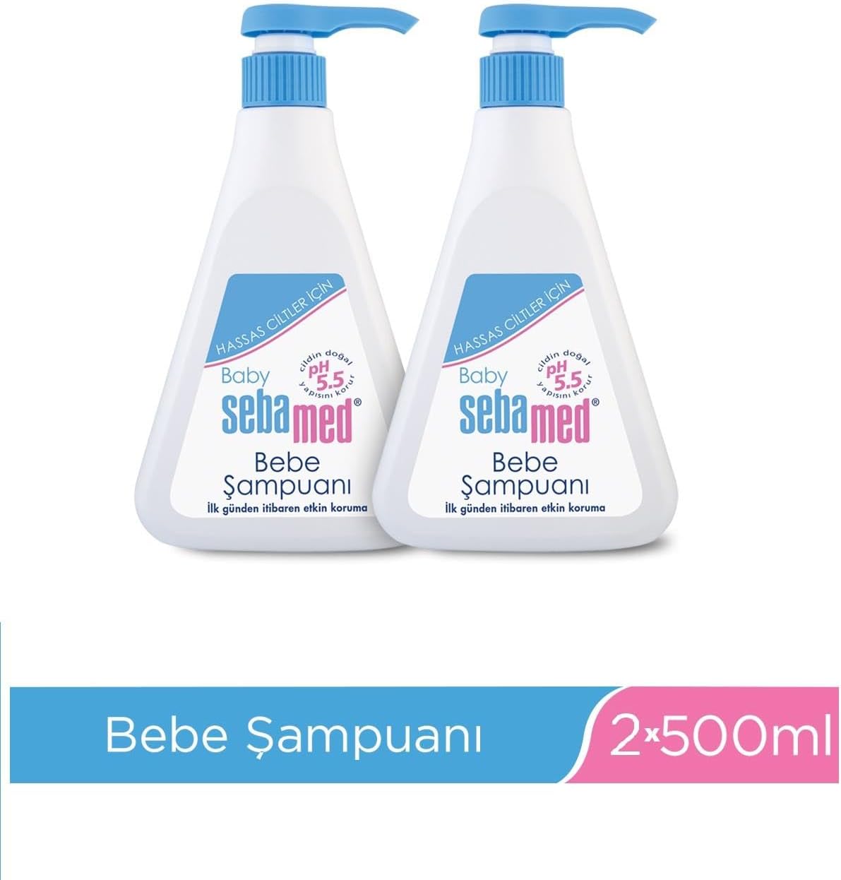 BEBE ŞAMPUANI 500ML x 2 adet
