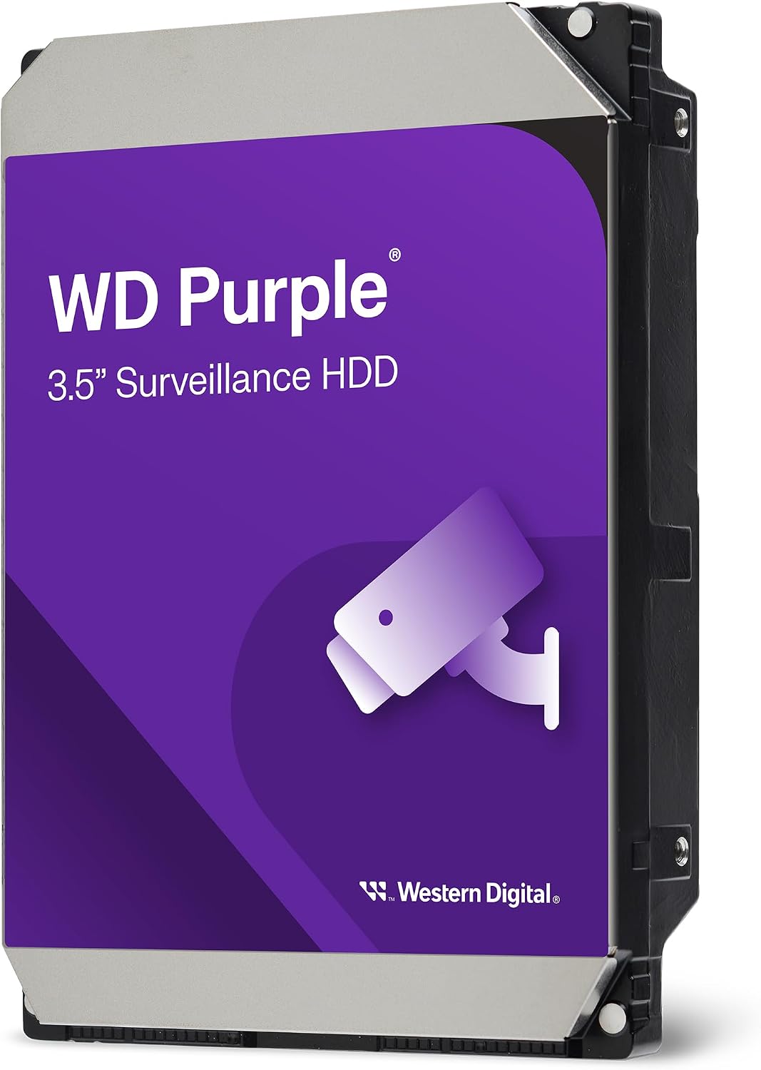 2TB WD Mor Gözetim Dahili Sabit Disk HDD - SATA 6 Gb/s, 64 MB Önbellek, 3.5" - WD23PURZ
