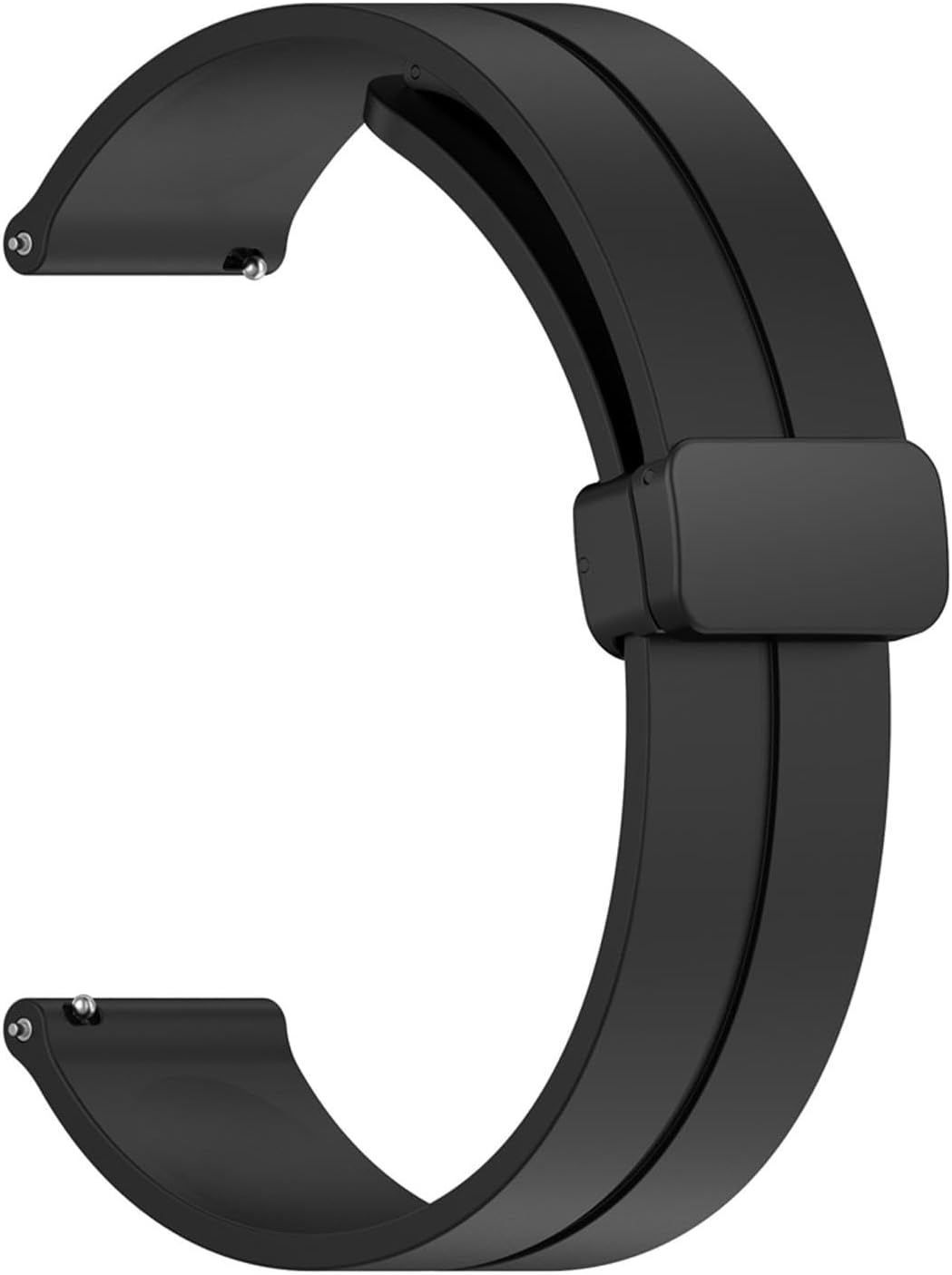 Xiaomi Watch 5 için Kordon Ribbon Line Siyah [Watch 5 ile Uyumlu Kordon - Siyah]